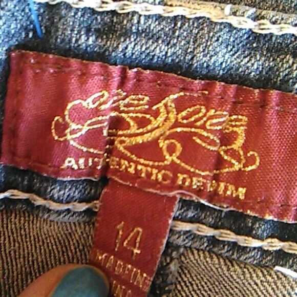 One Five One Embellished Slightly Flared Jeans - Picture 10 of 12